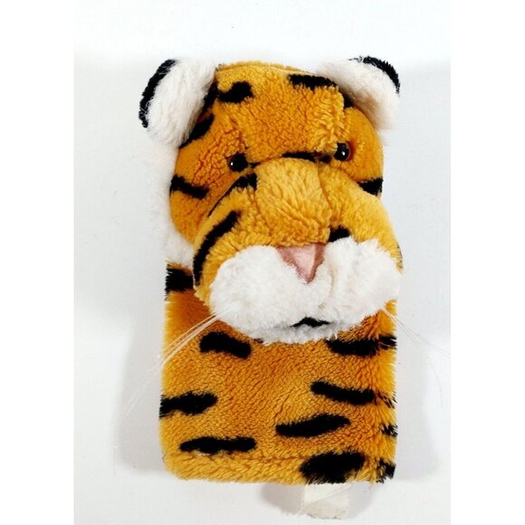 Vintage Dakin Plush Tiger 8" Hand Puppet 1988 - Picture 1 of 2